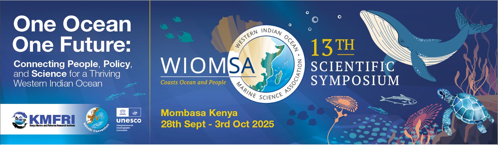 WIOMSA 13th SCIENTIFIC SYMPOSIUM Banner